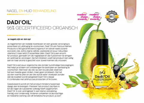 Dadi’Oil nagel- en nagelriemolie