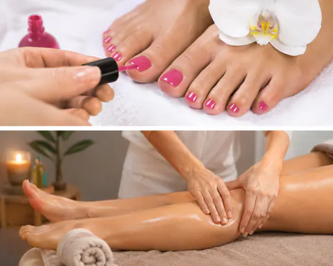 Een ontspannende onderbeenmassage