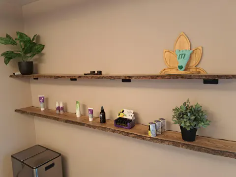 Verzorgingsproducten in de salon